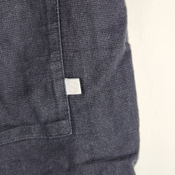 Urban Outfitters Standard/Cloth Black Linen Blend High Rise Shorts sz S - Picture 6 of 11